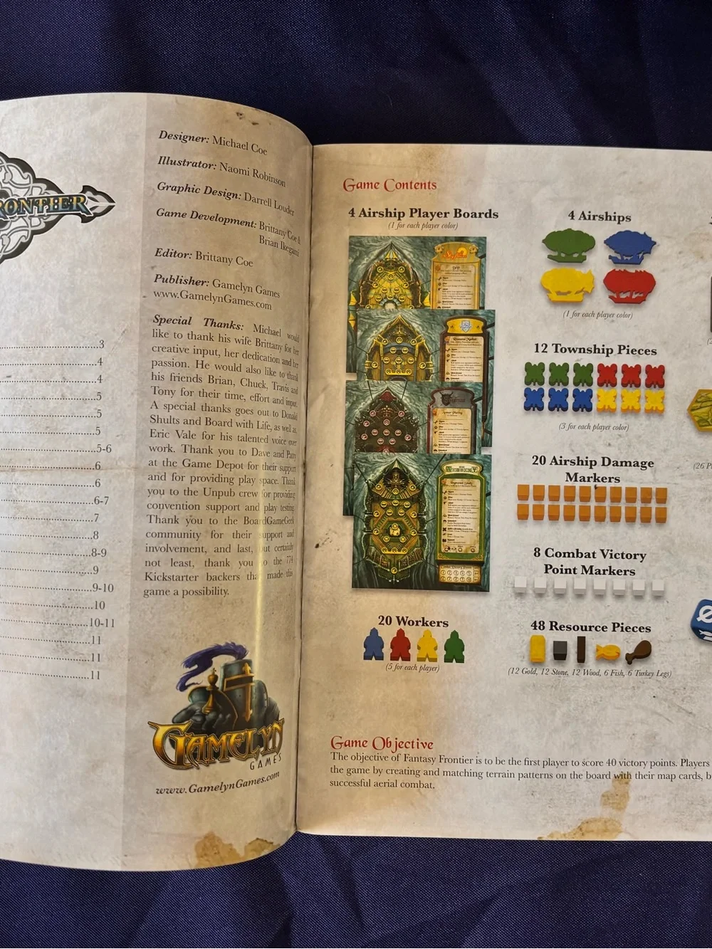 Fantasy Frontier Board Game Complete Gamelyn Games Michael Coe Strategy Game
